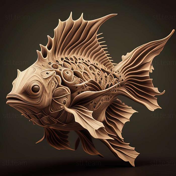 3D model Sepia latimanus (STL)